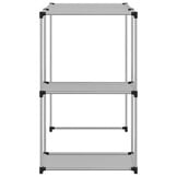 Opbergrek Boven Wasmachine - 87x55x90,5 cm - IJzer Grijs - 33% Korting