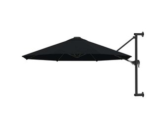 Wandparasol 300 cm Zwart - 34% Korting