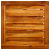 Salontafel Massief Acaciahout 60x60x45cm - 34% Korting!