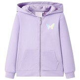 Lila Kinder Muts met Capuchon - Maat 104 - 28% Korting