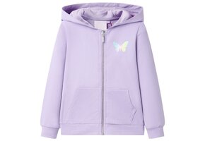 Lila Kinder Muts met Capuchon - Maat 104 - 28% Korting