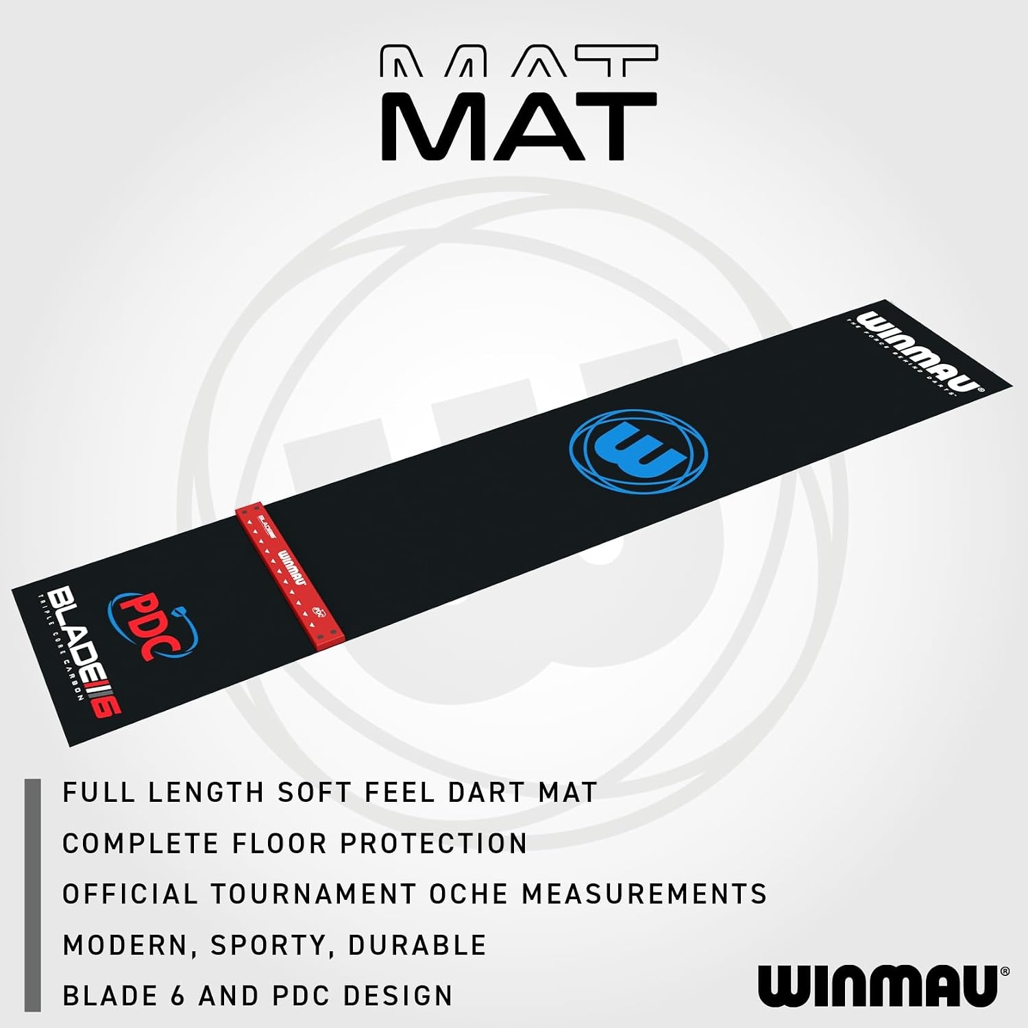 PVC Dartmat met Verhoogde Oche-Lijn - 34% Korting!