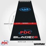 PVC Dartmat met Verhoogde Oche-Lijn - 34% Korting!