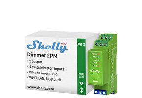 Slimme 2-kanaals DIN-rail Dimmer met Vermogensmeter - 29% Korting!
