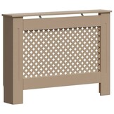 Stijlvolle Radiatorombouw van MDF - 112x19x81,5 cm