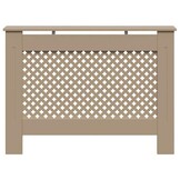 Stijlvolle Radiatorombouw van MDF - 112x19x81,5 cm