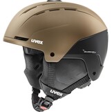 Skihelm Uvex Stance All-mountain 58-62 cm - Bruin/Zwart Mat (34% Korting)