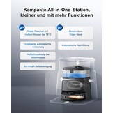 Robotstofzuiger met dweil DEEBOT T30 Omni - 11.000 PA - 55% Korting