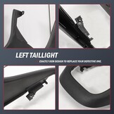 Middenconsole bekleding Golf 6 MK6 2008-2013 | Zwart ABS-kunststof | OEM 5K0863680