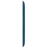 vidaXL Hoofdbord oor Blauw 80 x 16 x 4 cm Fluweel