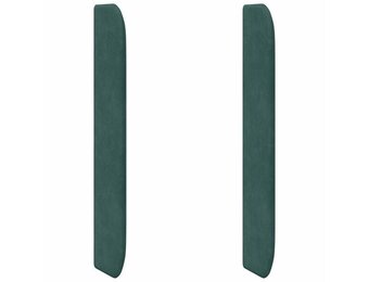 Groen Fluweel Hoofdbord 80x16x4cm - 28% Korting