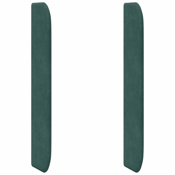 Groen Fluweel Hoofdbord 80x16x4cm - 28% Korting