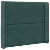 Groen Fluweel Hoofdbord 80x16x4cm - 28% Korting