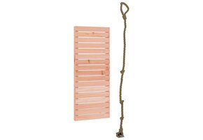 Klimwand met Touw Massief Douglashout - 33% Korting!