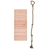 Klimwand met Touw Massief Douglashout - 33% Korting!