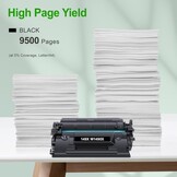 2-Pack Zwarte Toners voor HP LaserJet Pro (61% korting)