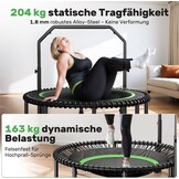 Fitness Trampoline Rebounder 102cm met Handgreep | -35% Korting