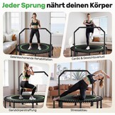 Fitness Trampoline Rebounder 102cm met Handgreep | -35% Korting