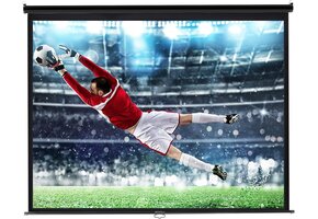 Projectiescherm 60" 4:3 HD/4K Mat Wit - Handmatig Oprolbaar met 34% Korting!
