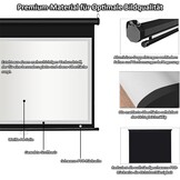 Projectiescherm 60" 4:3 HD/4K Mat Wit - Handmatig Oprolbaar met 34% Korting!