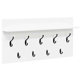Wandkapstok Wit 80x40x12cm met Korting