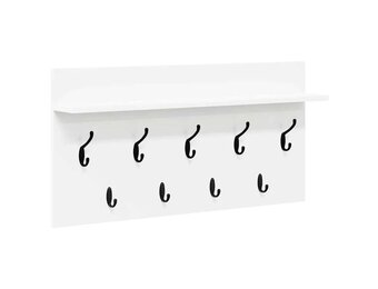 Wandkapstok Wit 80x40x12cm met Korting