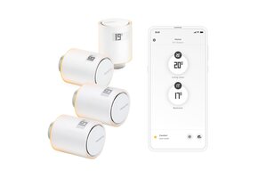 4x Netatmo Slimme Thermostaatkoppen - 41% Korting