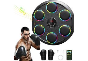 Muziek Boksmachine - 40% Korting! - Wandmodel met LED & Bluetooth