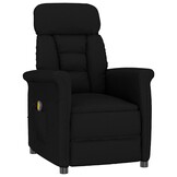 Zwarte Massagestoel Microvezel (30% Korting)