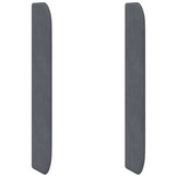 vidaXL Hoofdbord Grijs Fluweel 80x16x4 cm - 28% Korting