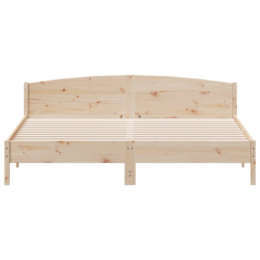 Houten Bedframe Massief Grenen 180x200 cm - 34% Korting