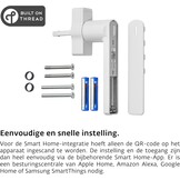Slimme Raamgreep Gen. 2 - Smart Home, Matter & Thread Compatibel, Wit