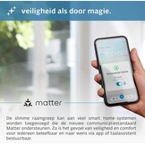 Slimme Raamgreep Gen. 2 - Smart Home, Matter & Thread Compatibel, Wit