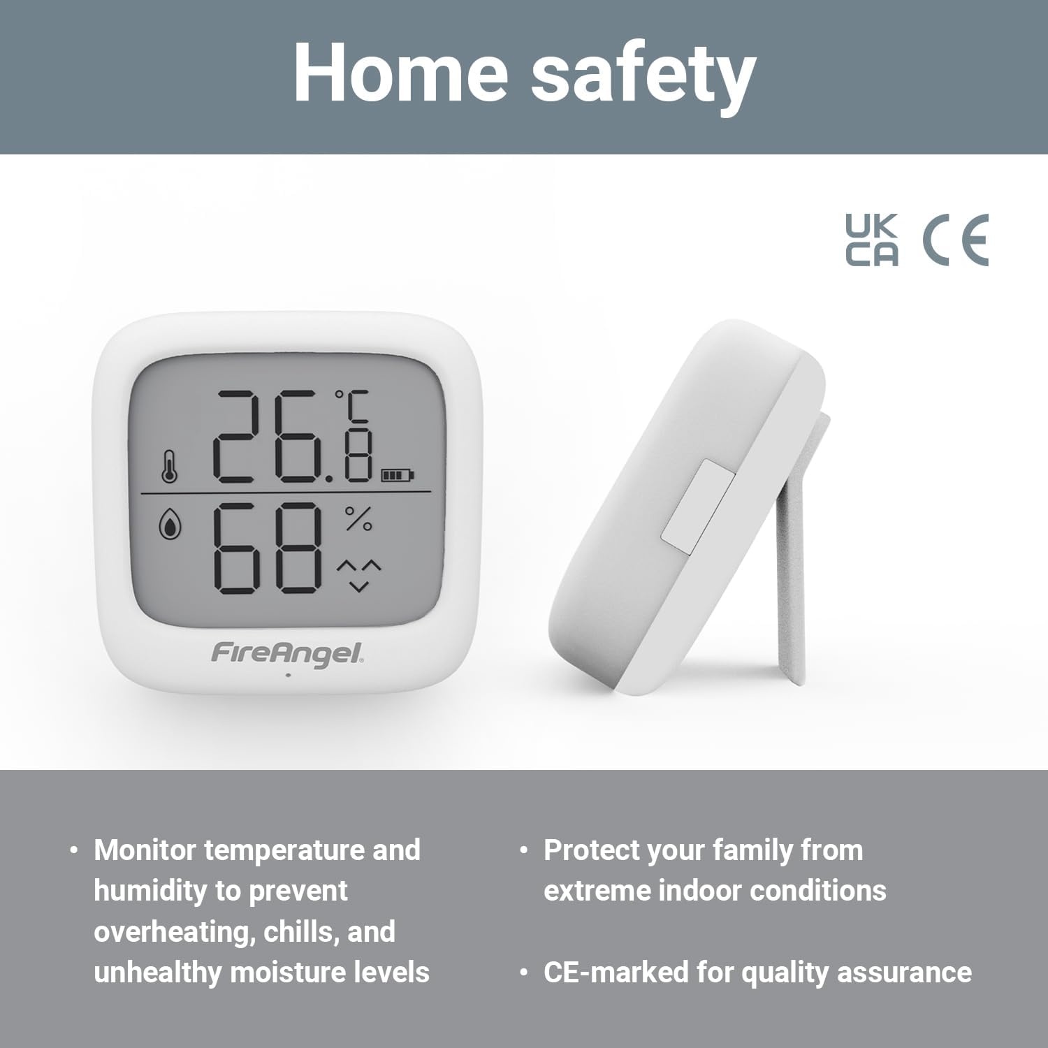 Temperatuur- & Vochtigheidsmeter met LCD - Draadloos 27% Korting