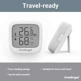 Temperatuur- & Vochtigheidsmeter met LCD - Draadloos 27% Korting