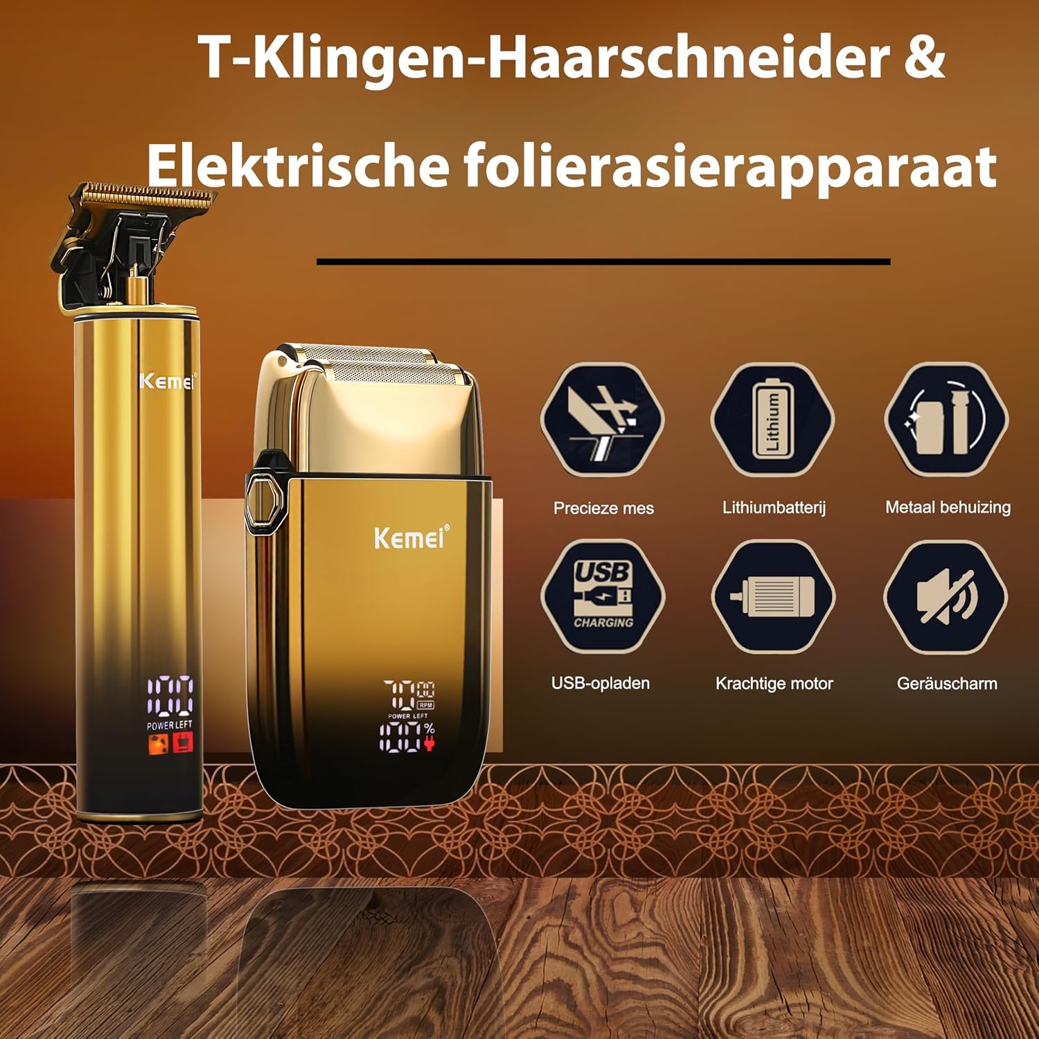 Folie Scheerapparaat Heren - Dubbele Flexibele Messen - 29% Korting