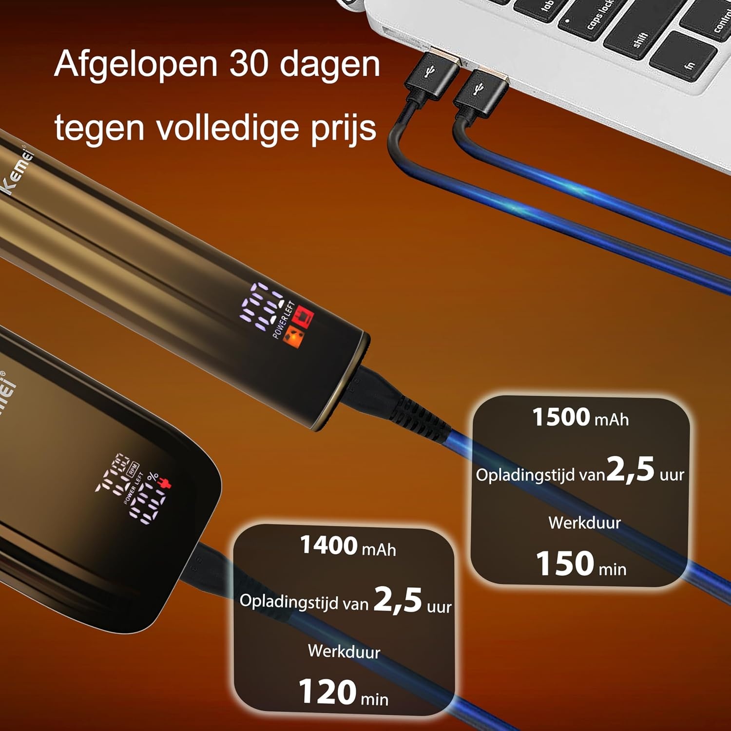 Folie Scheerapparaat Heren - Dubbele Flexibele Messen - 29% Korting