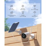 Reolink Argus Eco Camera met Zonnepaneel - 5MP, 54% Korting