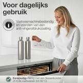 Premium RVS Fles 1L 2-Pack - 29% Korting