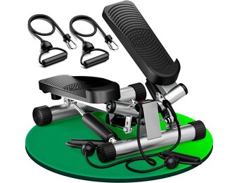Ultrasport Swing Stepper met Trainingscomputer & Banden - 34% Korting!