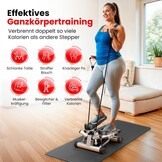 Ultrasport Swing Stepper met Trainingscomputer & Banden - 34% Korting!