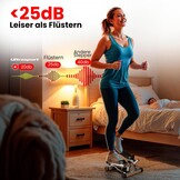 Ultrasport Swing Stepper met Trainingscomputer & Banden - 34% Korting!