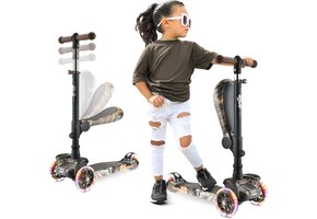 Hurtle Kinderstep met LED Wielen - 34% Korting!