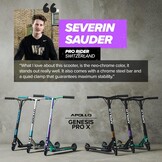Stuntstep Apollo Genesis Pro Zwart/Regenboog - 41% Korting