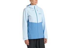 Jack Wolfskin Weiltal Jacket Dames Ice Blue XS - 34% Korting