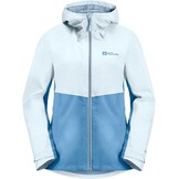 Waterdichte Outdoor Jas Dames XS Ice Blue - 61% Korting