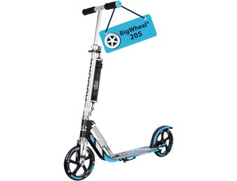 Opvouwbare Step HUDORA BigWheel 205 - Blauw/Zwart - 34% Korting!