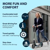 Opvouwbare Step HUDORA BigWheel 205 - Blauw/Zwart - 34% Korting!