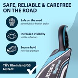 Opvouwbare Step HUDORA BigWheel 205 - Blauw/Zwart - 34% Korting!