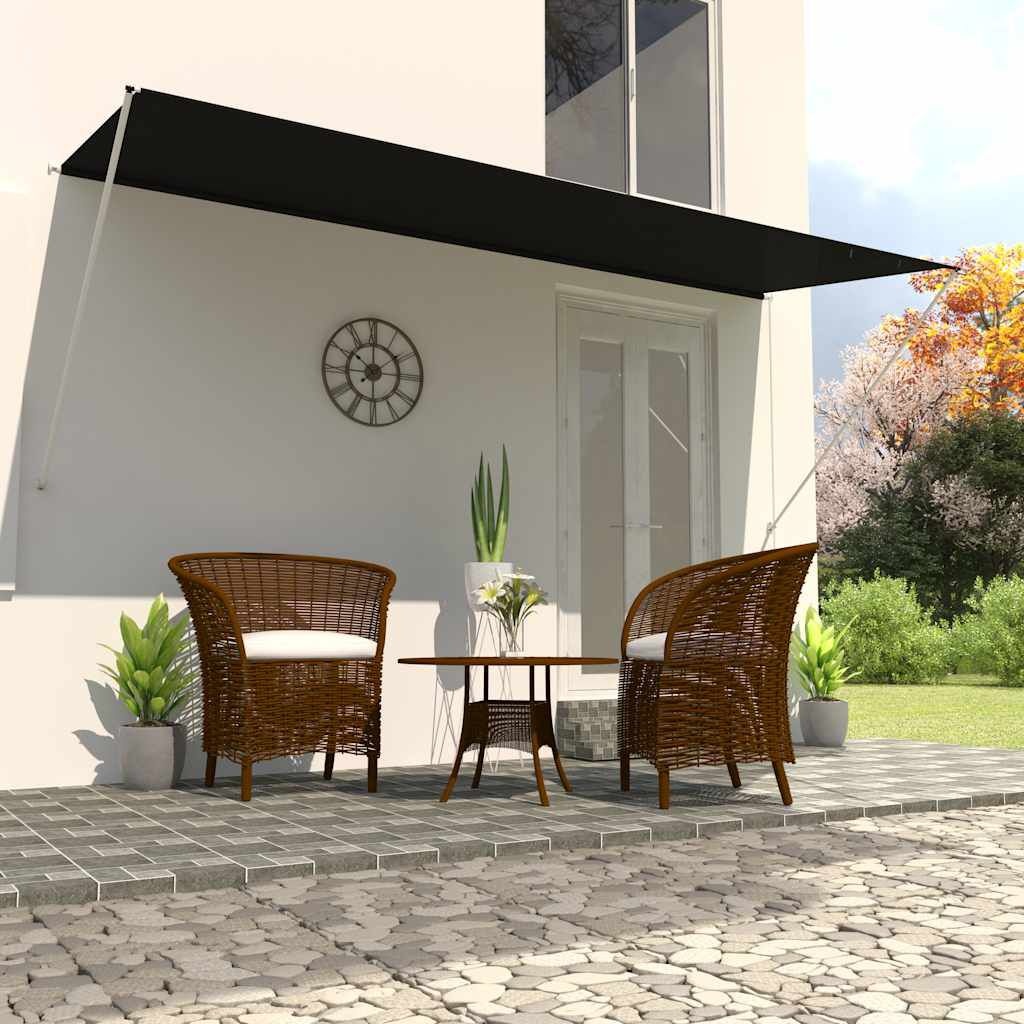 Uittrekbare Luifel 400x150 cm Antraciet - 41% Korting
